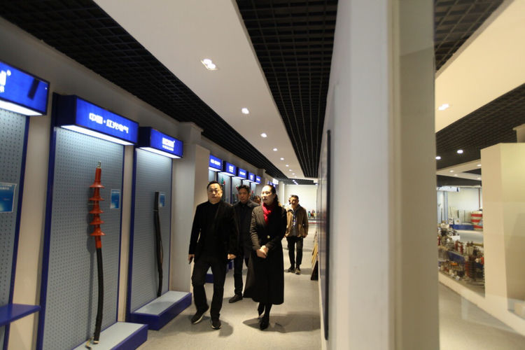 乐清市副市长陈微燕一行莅临问鼎娱乐app电气集团考察调研